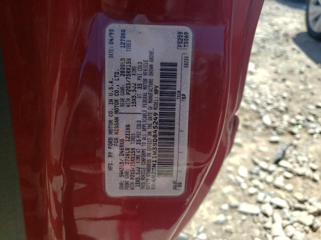 Photo 10 from auction – 1995 NISSAN QUEST XE with VIN 4N2DN11W3SD845249