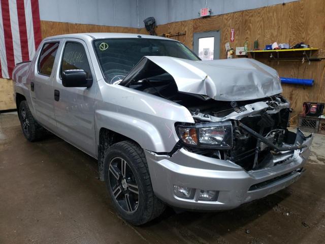 HONDA RIDGELINE 2014 with VIN 5FPYK1F75EB014645 - Photo from auction