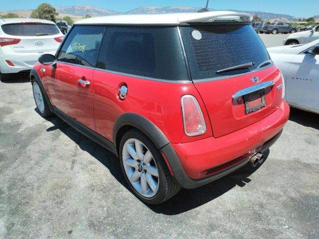 Photo 3 from auction – 2005 MINI COOPER S with VIN WMWRE33525TG96285