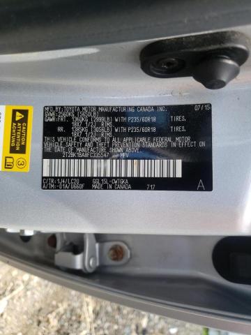 Photo 10 from auction – 2015 LEXUS RX 350 BAS with VIN 2T2BK1BA8FC335547