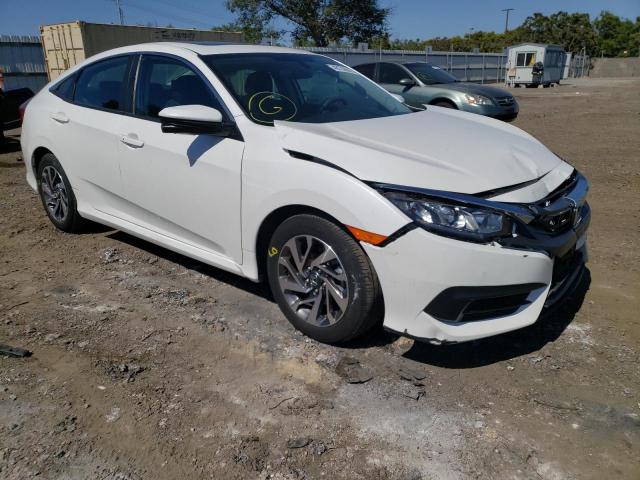 HONDA CIVIC EX 2018 with VIN 19XFC2F71JE207443 - Photo from auction