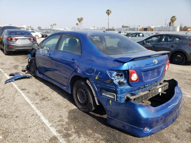 Photo 3 from auction – 2009 TOYOTA COROLLA BA with VIN 1NXBU40E49Z093106