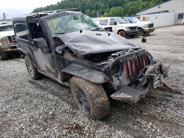 JEEP WRANGLER S 2014 with VIN 1C4AJWAG4EL253165 - Photo from auction