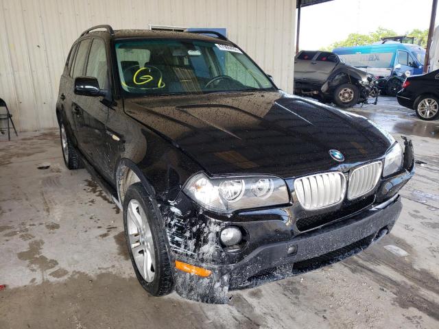 BMW X3 3.0SI 2007 with VIN WBXPC93407WF17675 - Photo from auction