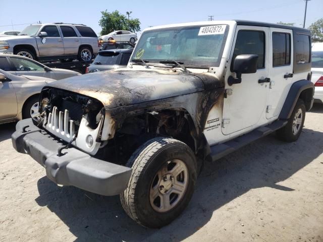 Photo 2 from auction – 2016 JEEP WRANGLER U with VIN 1C4BJWDG4GL210464