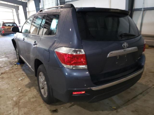 Photo 3 from auction – 2013 TOYOTA HIGHLANDER with VIN 5TDBK3EH8DS225384