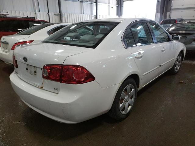 Photo 4 from auction – 2008 KIA OPTIMA LX with VIN KNAGE123885171572