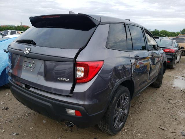 Photo 4 from auction – 2021 HONDA PASSPORT E with VIN 5FNYF8H56MB023967