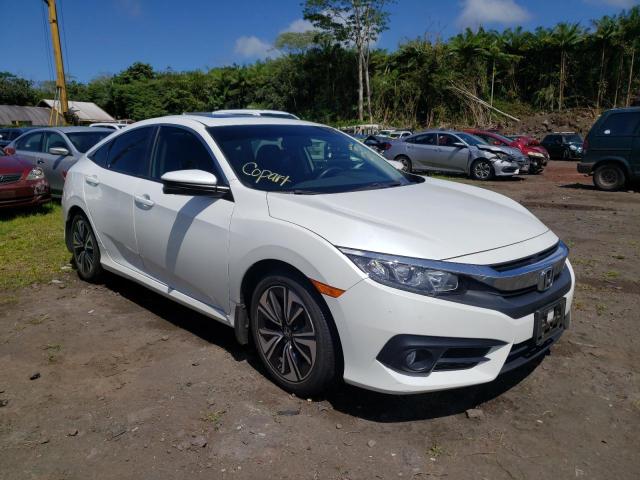 HONDA CIVIC EX 2018 with VIN JHMFC1F33JX011722 - Photo from auction