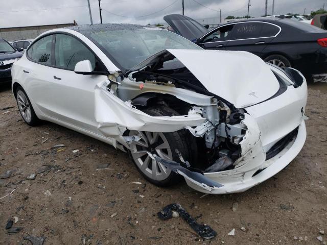 TESLA MODEL 3 2021 with VIN 5YJ3E1EB9MF975327 - Photo from auction