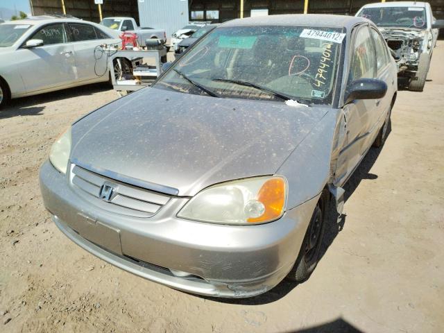 Photo 2 from auction – 2003 HONDA CIVIC LX with VIN 1HGES16513L033134