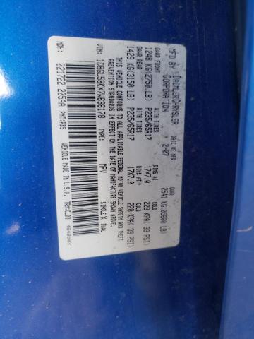 Photo 10 from auction – 2007 DODGE NITRO SLT with VIN 1D8GU58KX7W636178