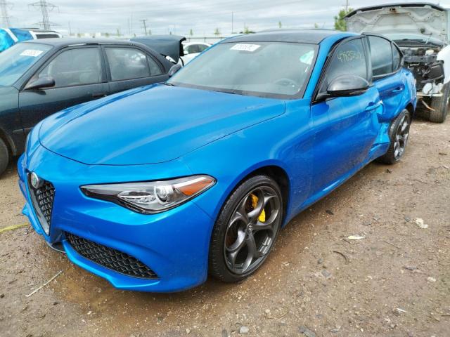 Photo 2 from auction – 2019 ALFA ROMEO GIULIA with VIN ZARFANAN0K7622483