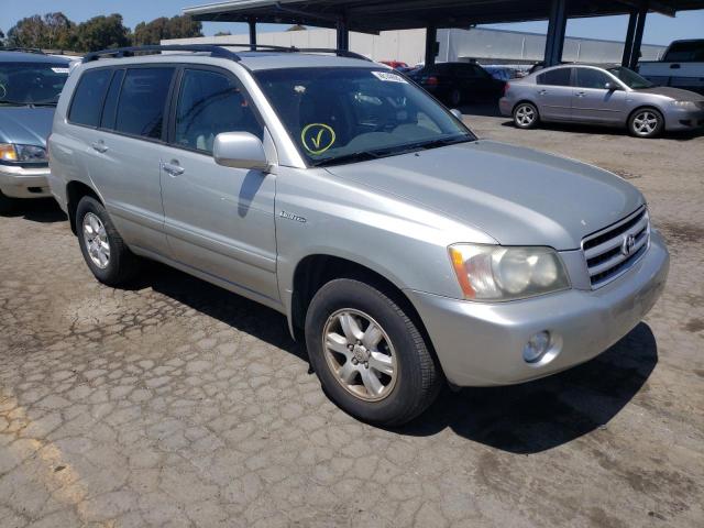 TOYOTA HIGHLANDER 2003 with VIN JTEHF21A230123495 - Photo from auction