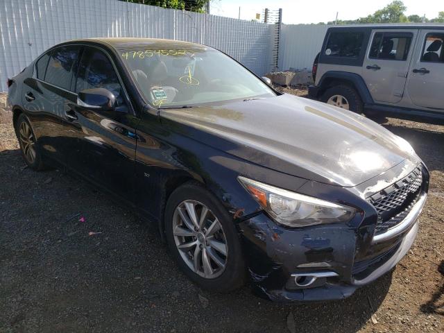 Photo 1 from auction – 2014 INFINITI Q50 BASE with VIN JN1BV7AR0EM706906