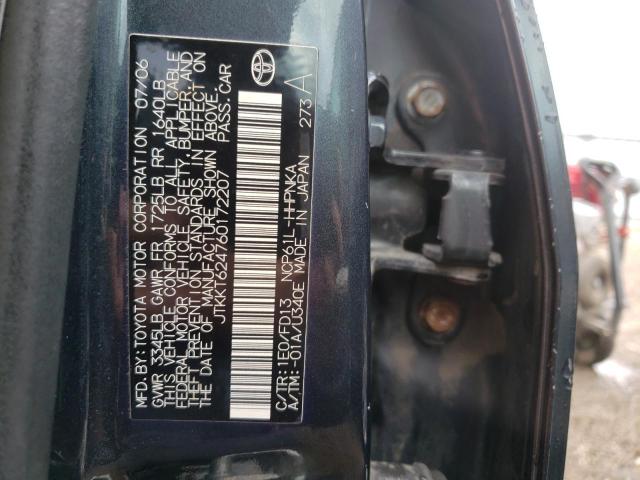 Photo 10 from auction – 2006 TOYOTA SCION XA with VIN JTKKT624760172207