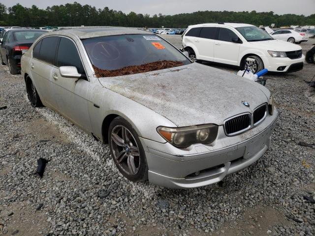 BMW 745 LI 2002 with VIN WBAGN63442DR00684 - Photo from auction