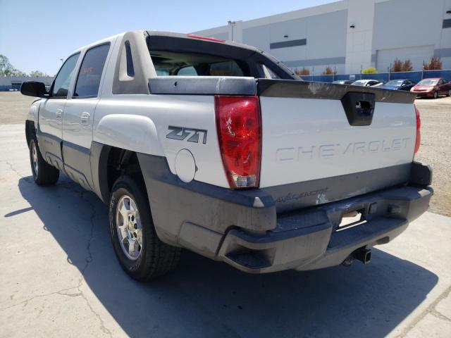 Photo 3 from auction – 2003 CHEVROLET AVALANCHE with VIN 3GNEK13T33G332100