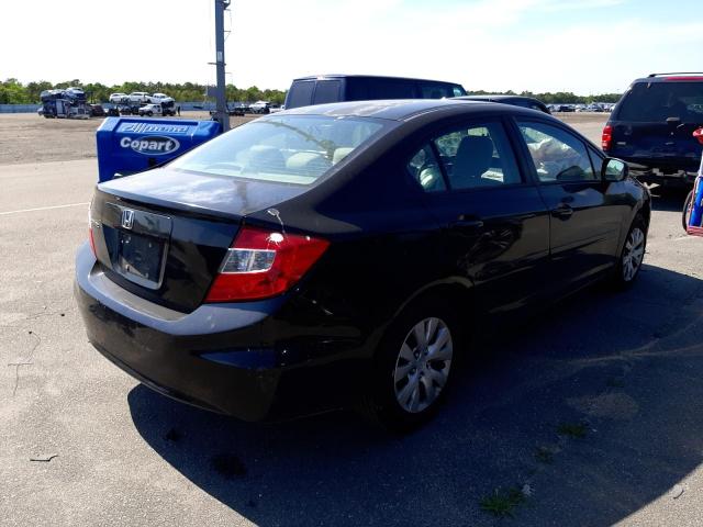 Photo 4 from auction – 2012 HONDA CIVIC LX with VIN 2HGFB2F55CH611985