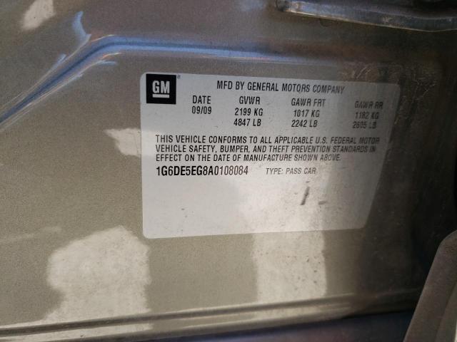 Photo 10 from auction – 2010 CADILLAC CTS LUXURY with VIN 1G6DE5EG8A0108084