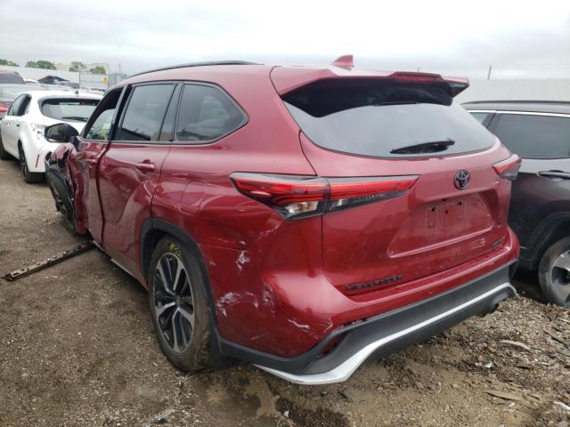 Photo 3 from auction – 2021 TOYOTA HIGHLANDER with VIN 5TDJZRBH8MS147171