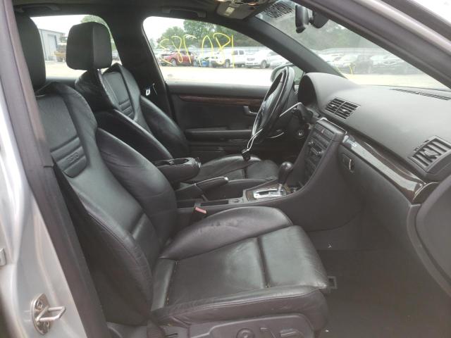 Photo 5 from auction – 2005 AUDI S4 with VIN WAUPL68E85A027552