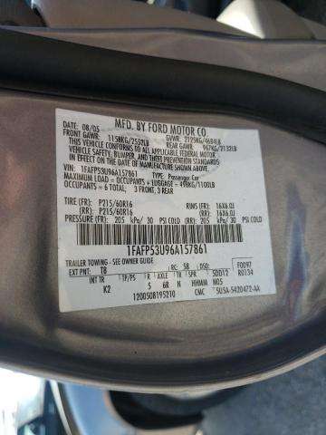 Photo 10 from auction – 2006 FORD TAURUS SE with VIN 1FAFP53U96A157861