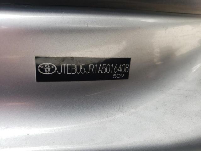 Photo 10 from auction – 2010 TOYOTA 4RUNNER SR with VIN JTEBU5JR1A5016408
