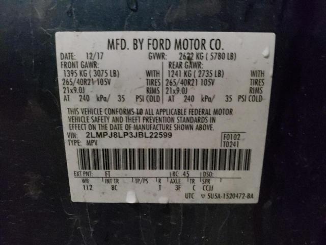Photo 10 from auction – 2018 LINCOLN MKX RESERV with VIN 2LMPJ8LP3JBL22599