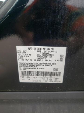 Photo 10 from auction – 2016 FORD EXPLORER P with VIN 1FM5K8AR6GGA36915