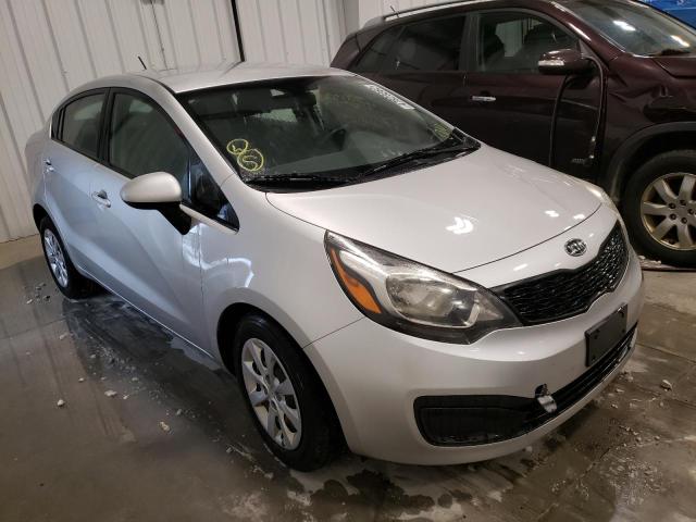 KIA RIO LX 2013 with VIN KNADM4A39D6114259 - Photo from auction