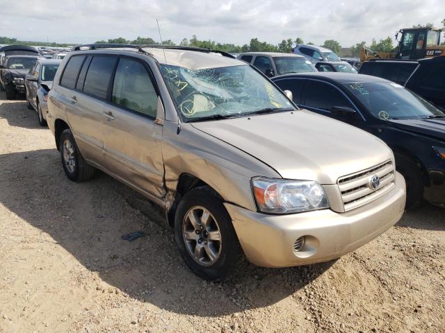 TOYOTA HIGHLANDER 2005 with VIN JTEDP21A250045783 - Photo from auction
