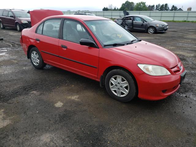 HONDA CIVIC 2005 with VIN 1HGES16415L003240 - Photo from auction