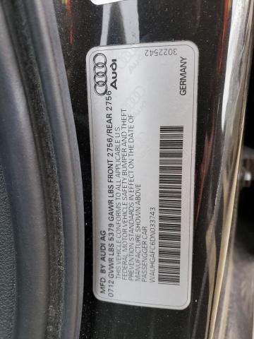 Photo 10 from auction – 2013 AUDI A6 PRESTIG with VIN WAUHGAFC6DN033743