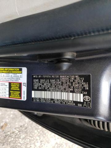Photo 10 from auction – 2013 TOYOTA COROLLA BA with VIN 2T1BU4EE5DC103726