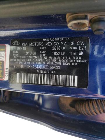Photo 10 from auction – 2019 KIA RIO S with VIN 3KPA24AB3KE166433