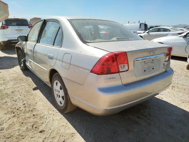 Photo 3 from auction – 2003 HONDA CIVIC LX with VIN 1HGES16513L033134