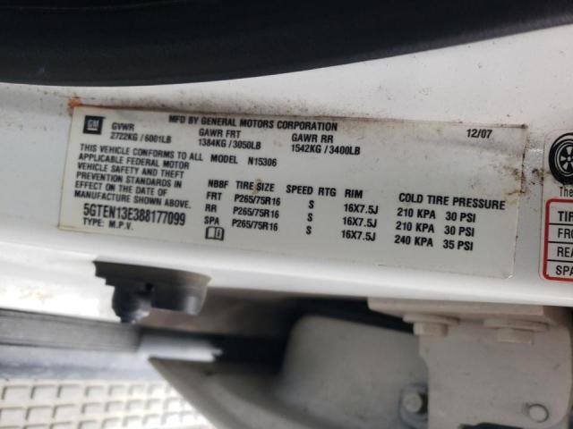 Photo 10 from auction – 2008 HUMMER H3 with VIN 5GTEN13E388177099