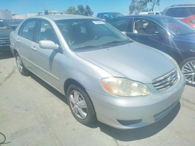 TOYOTA COROLLA 2003 with VIN 1NXBR32E43Z036002 - Photo from auction