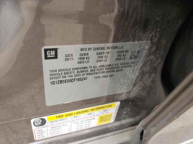 Photo 10 from auction – 2012 CHEVROLET MALIBU LS with VIN 1G1ZB5E09CF165241