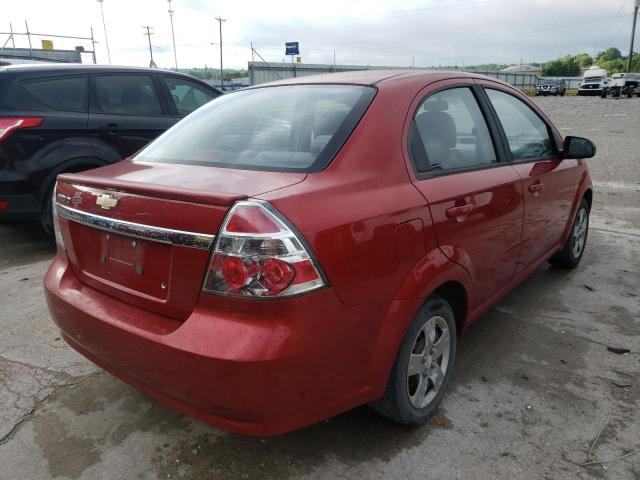 Photo 4 from auction – 2009 CHEVROLET AVEO LS with VIN KL1TD56E79B670512