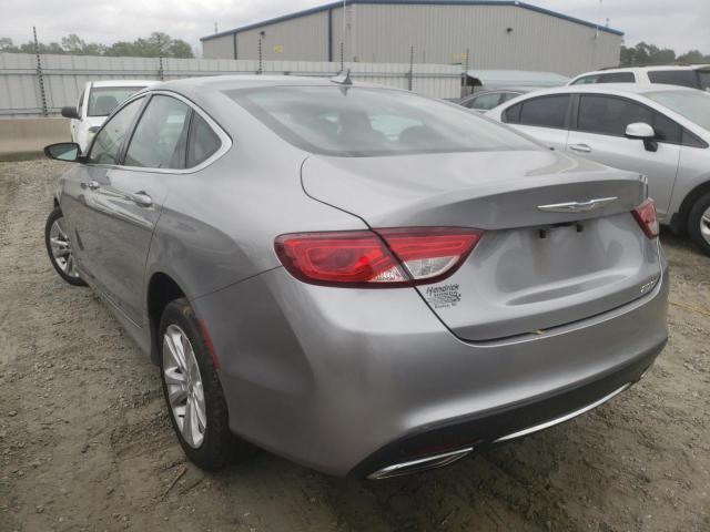Photo 3 from auction – 2016 CHRYSLER 200 LIMITE with VIN 1C3CCCAG9GN166309
