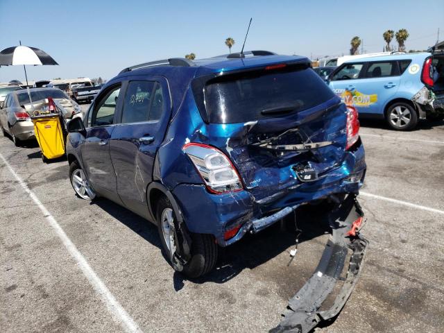 Photo 3 from auction – 2020 CHEVROLET TRAX 1LT with VIN 3GNCJLSB7LL180392