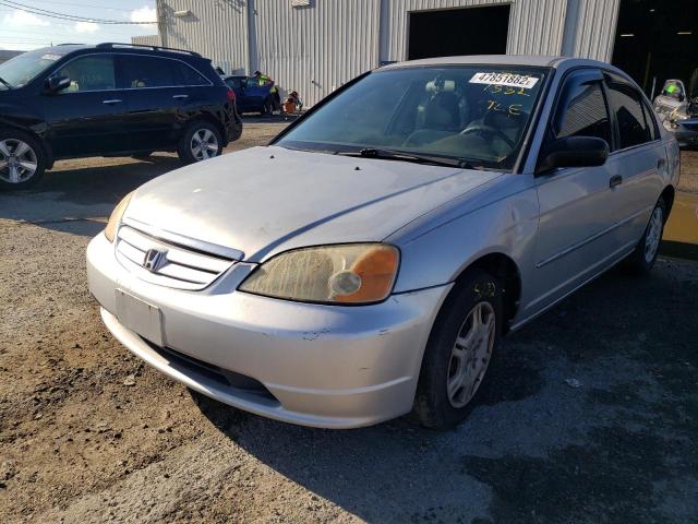 Photo 2 from auction – 2001 HONDA CIVIC LX with VIN 2HGES16571H602109