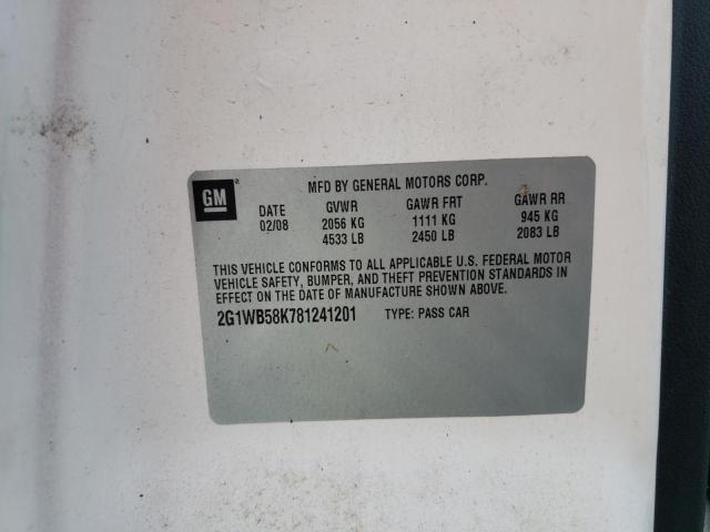 Photo 10 from auction – 2015 CHEVROLET IMPALA LS with VIN 2G1WB58K781241201