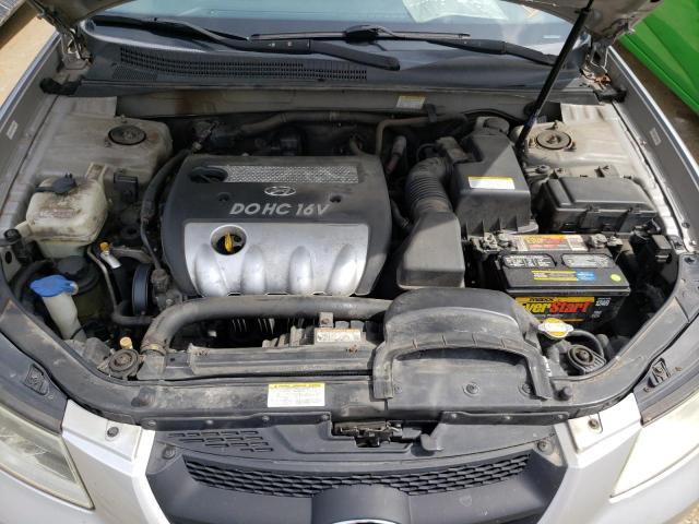 Photo 7 from auction – 2007 HYUNDAI SONATA GLS with VIN 5NPET46C67H238731