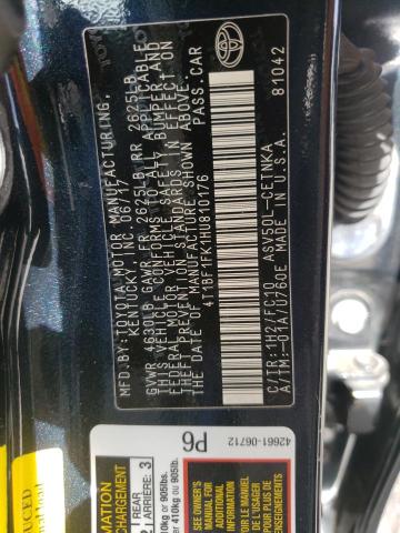 Photo 10 from auction – 2017 TOYOTA CAMRY LE with VIN 4T1BF1FK1HU810176