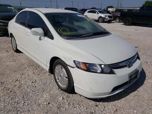 Photo 1 from auction – 2007 HONDA CIVIC HYBR with VIN JHMFA36217S014214