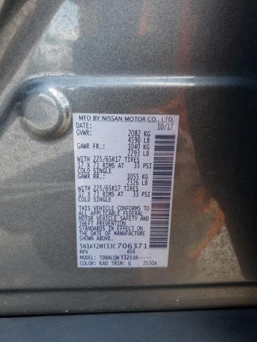 Photo 10 from auction – 2018 NISSAN ROGUE S with VIN 5N1AT2MT3JC706371