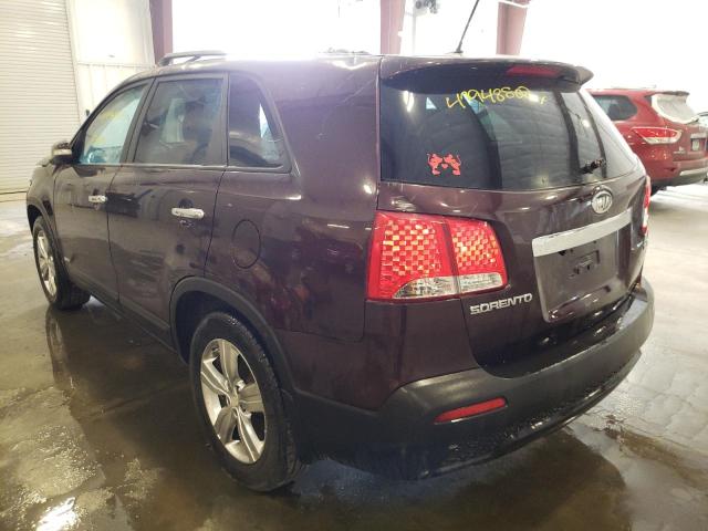 Photo 3 from auction – 2012 KIA SORENTO EX with VIN 5XYKUDA27CG187689